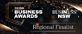 Regional Finalist, 2025 Business NSW Awards
