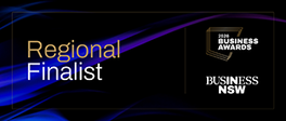 Regional Finalist, 2026 Business NSW Awards