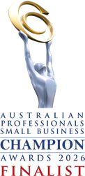 Finalist, 2026 Australian Professionals Small Business Champion Awards